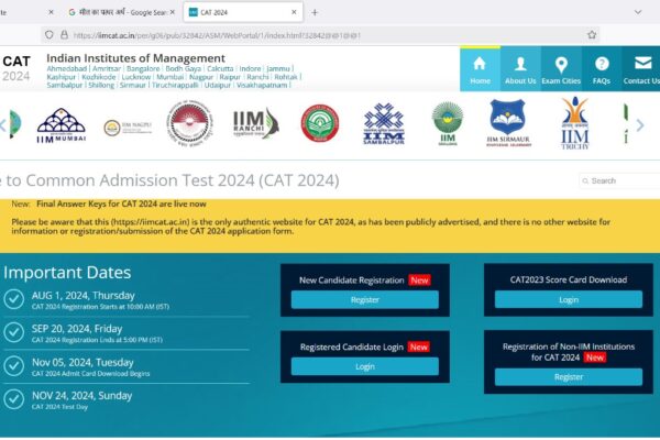 CAT 2024 result